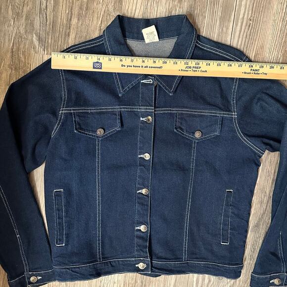 Vintage Commemorative Edition Denim Jacket NYC Twin Towers Women’s‎ 13/14 - Picture 6 of 9